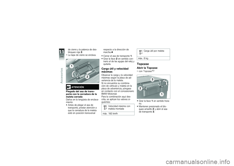 BMW MOTORRAD F 750 GS 2018  Manual de instrucciones (in Spanish) �� ����	�	� � �� ������� �� ��������\f�
�� �	��(��!�
�$� ���� �� ����	�	� �� ��������
�\f�)�6�7�.��8�7
�(����	��\b ��� �	��	 �� ���	��