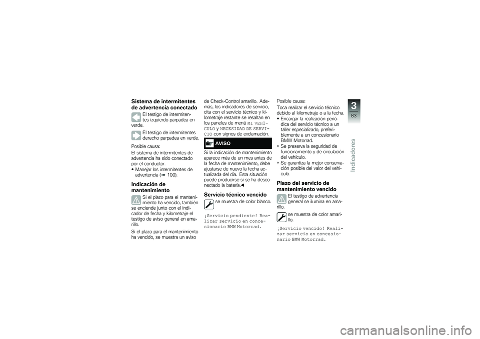 BMW MOTORRAD F 750 GS 2018  Manual de instrucciones (in Spanish) �������	 �� �������������
�� �	��������
��	 �
�\b���
��	��\b
�%� ������\b� �� �����	�
�������� �� �\f�
���	�� ���	����� �����	�