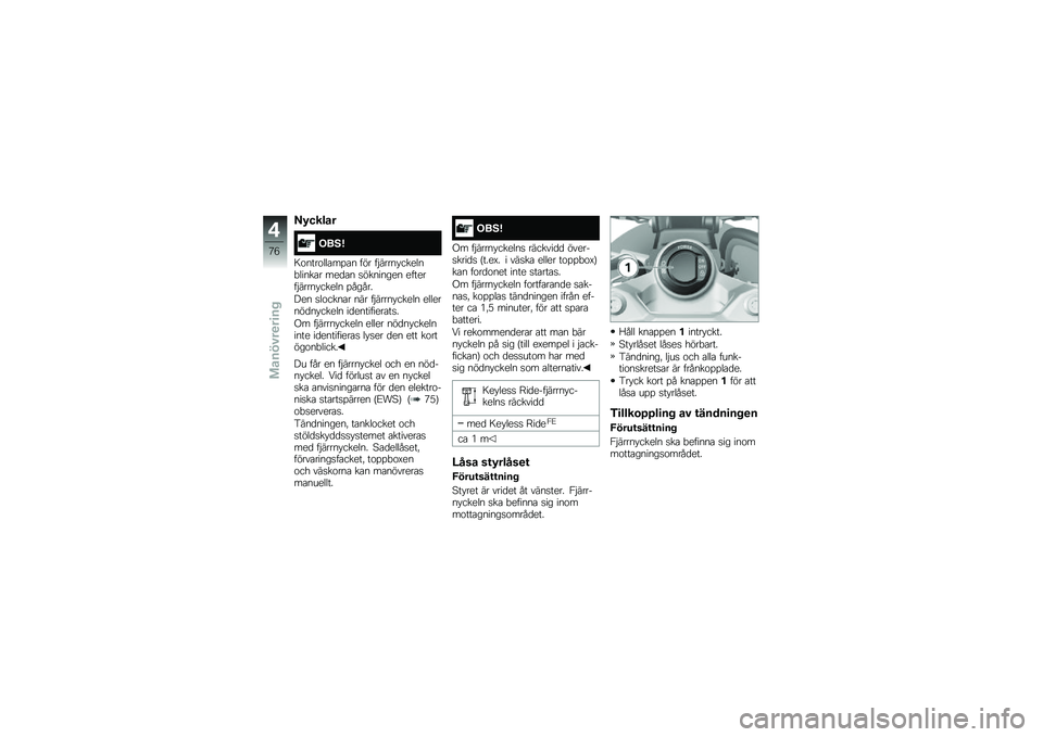 BMW MOTORRAD F 750 GS 2018  Instruktionsbok (in Swedish) �=�2�����
���5�?
�9�\f����\f���\b��%�\b� ��� ��$����� ������"�����\b� ���
�\b� �
�������� �������$����� ����� �%�����
��� �
��\f���