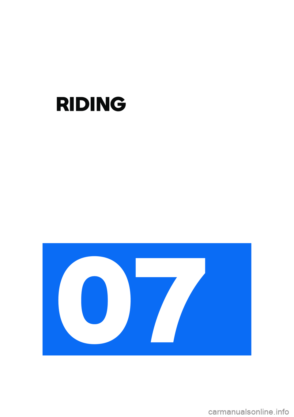 BMW MOTORRAD F 750 GS 2020  Riders Manual (in English) ���6���
�
�A 