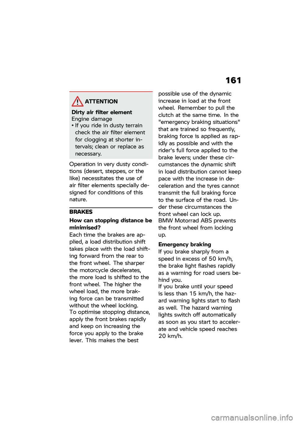 BMW MOTORRAD F 750 GS 2020  Riders Manual (in English) �\f�3�\f
�� �
�� �\b��� �� ����
�
 �
��\b�\b�	������� �
�� �	��\b ���\f�
��\b ��\f�����
���\b ��\f������ �	�
 ����\b�
��\b ��� �
��\b��	�\f��4 ��\f��