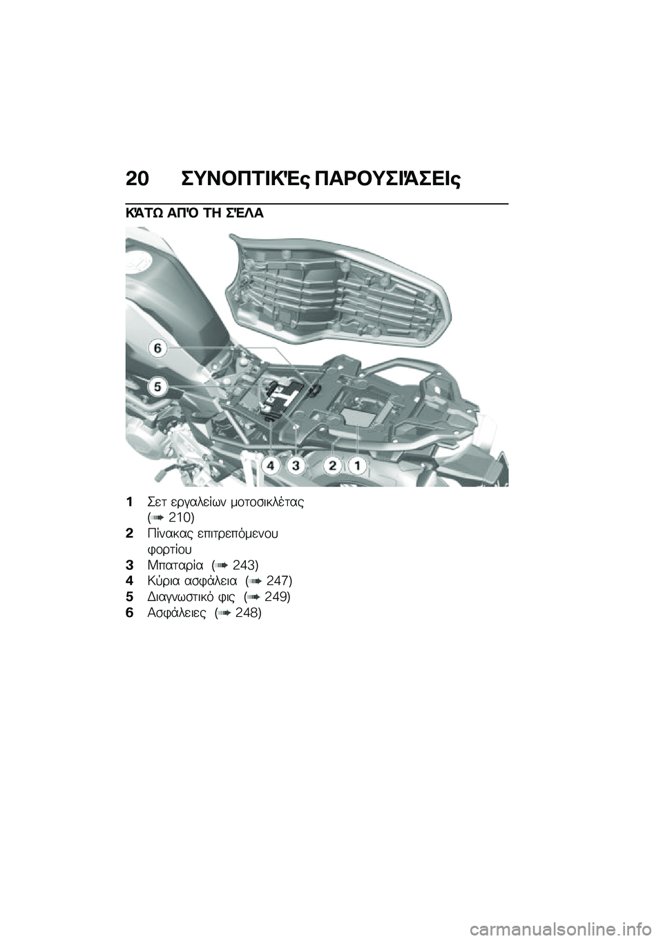 BMW MOTORRAD F 750 GS 2020  Εγχειρίδιο ιδιοκτήτη (in Greek) �*�$ ��=���+�\f���(� �+��\b��=���>��
��
��>�\f�h ��+�N �\f� ��(��
�%�2�
�	 �
��#���
��� ��\f�	�\f�\b�����	���F�3�j�g�G
�*�9������ �
���	��
����
��\f�
�)�\f