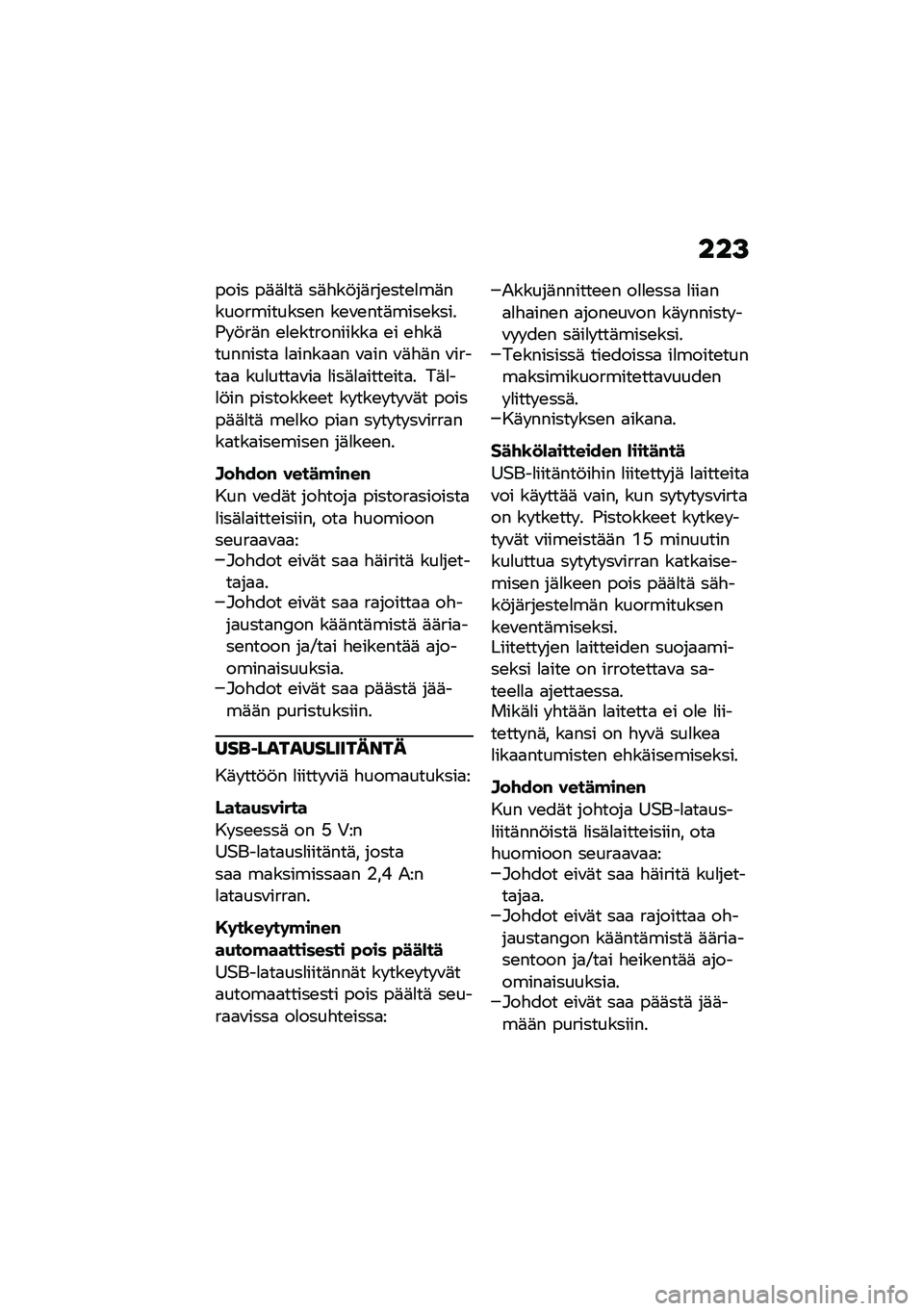 BMW MOTORRAD F 750 GS 2020  Käsikirja (in Finnish) ���A
���� ��	�	�
��	 ��	�"��!��	���\b���\b�
��	������������\b� ��\b�\f�\b���	����\b�����(� �!��	� �\b�
�\b����������
 �\b� �\b�"��	��������
 �