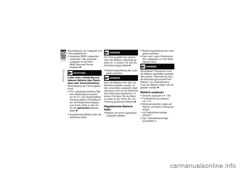 BMW MOTORRAD F 850 GS 2018  Betriebsanleitung (in German) ���	���(�����\b� ���\b �#�\f������(� ��\b���\f��������$��!����\b��!
�<�����\b��� ��� �#�\f������(������"��\b���\b� �)�\f�	 �?�\f�	�	��\b���#�