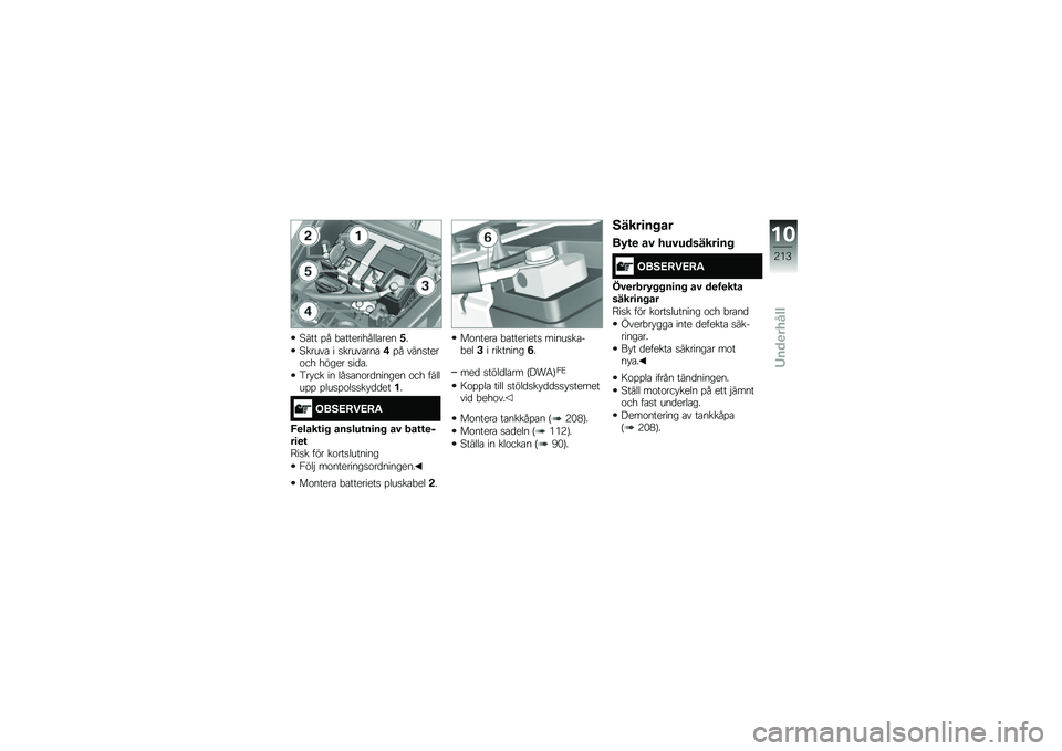 BMW MOTORRAD F 850 GS 2018  Instruktionsbok (in Swedish) �>��� �%� �"�\b����������\b����&�
�>�����\b � �
�����\b���\b�,�%� ����
����\f�� ����� �
��
�\b�
�5�� �� �� ���
�\b��\f��
������ �\f�� ���