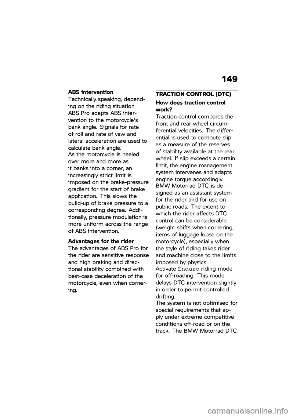 BMW MOTORRAD F 850 GS 2021  Riders Manual (in English) �\f�&�>
���+ �\b���\f�
�*�\f���\b��
�*�������	�\f�\f�
 ����	�����! ������� ��� �� �
�� �\b����� ���
��	�
����&��( �9�\b� �	��	��
� �&��( ���
��\b�