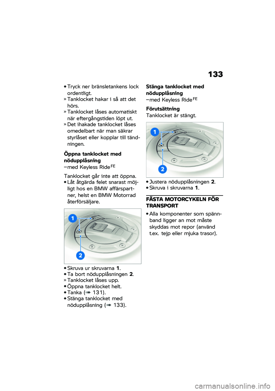 BMW MOTORRAD F 850 GS 2021  Instruktionsbok (in Swedish) ��E�E
�&��!�� ��� � ����
����\b�����
 ��\f���\f��
���������&�\b����\f���� ��\b��\b� � �
� �\b�� �
������
��&�\b����\f���� ���
��
 �\b���\f�