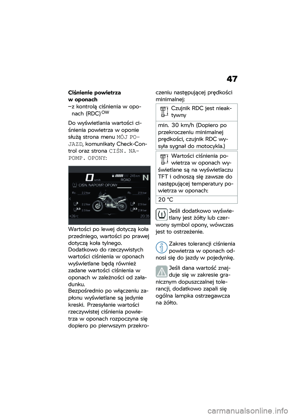 BMW MOTORRAD F 850 GS 2021  Instrukcja obsługi (in Polish) �"�N
���7���$���$ �2�\f�)��$���1��) �\f�2�\f���	�/
� ��������) ��������� � ����$����# �<�;�+��=�6�
�+� ������������ �������� ���$�����