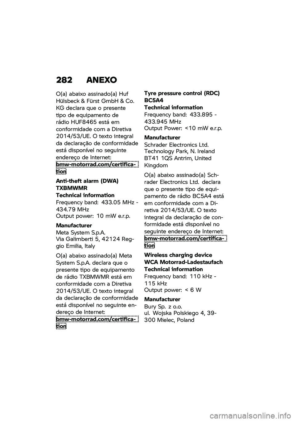 BMW MOTORRAD F 850 GS 2021  Manual do condutor (in Portuguese) ��G� ����a�
�6�@��A �����-�
 ��������
�@��A �_�\f��_�B�����\b�` �w � �B��� �e�	��_ �w �7�
��]�e ���\b���� �#�\f� �
 �
����������
�
 �� ��#�\f��
��	��