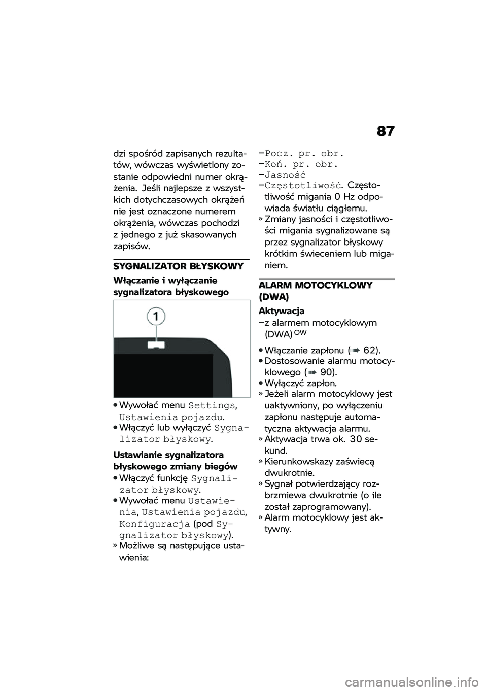 BMW MOTORRAD F 900 R 2020  Instrukcja obsługi (in Polish)  B M
                       #         $     
                         $                     \b       ) $      !  *       