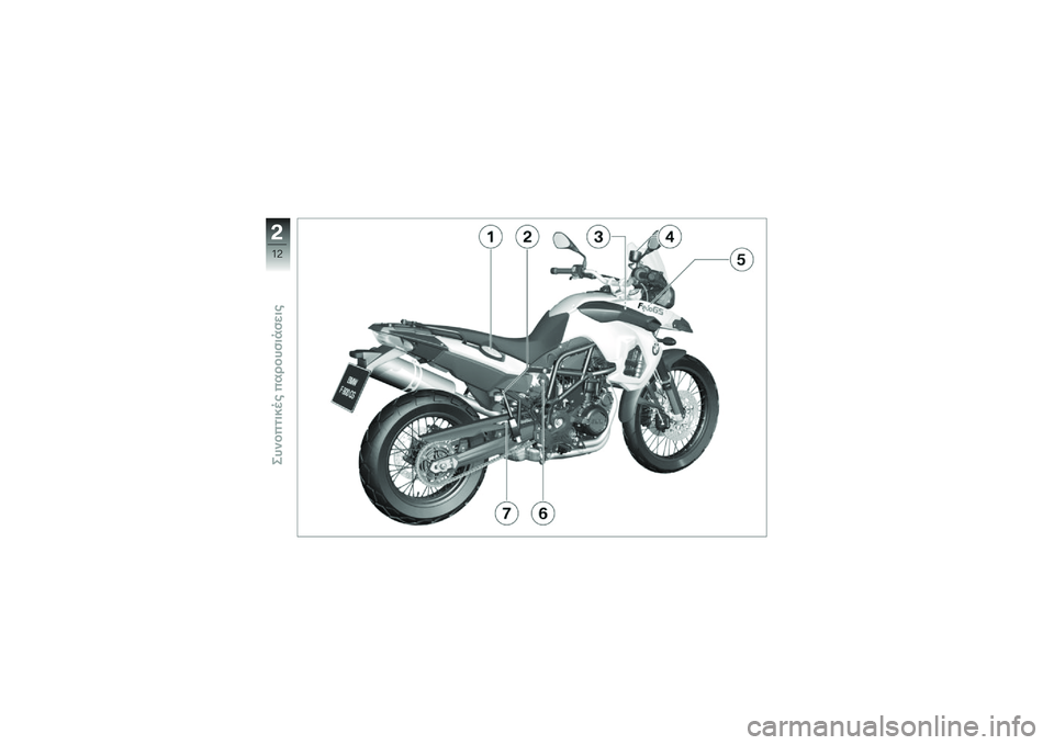 BMW MOTORRAD F 800 GS 2011  Εγχειρίδιο ιδιοκτήτη (in Greek) 
�8
�9�8
�L�"�,�1��*�����(��*�#���,�%��:�%�
��( 