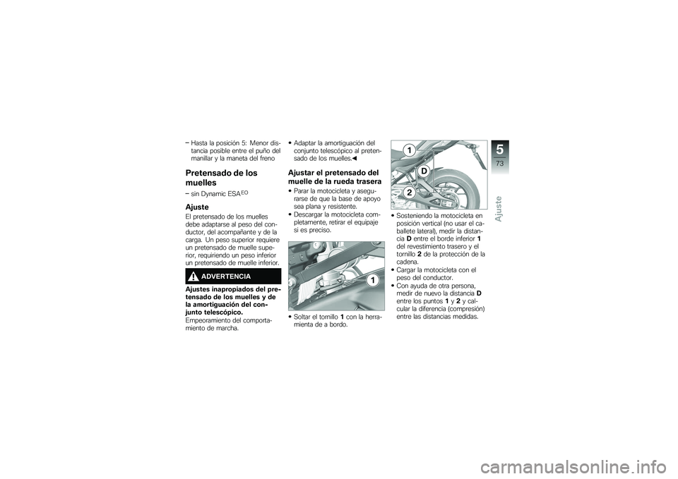 BMW MOTORRAD S 1000 XR 2017  Manual de instrucciones (in Spanish) �G���� �� �������&� �8�M �����	 ����
������ ������� ����	� �� ��
�?� ���
�
�������	 � �� �
����� ��� ��	���
�9�������	�� �� 