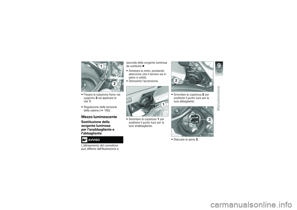BMW MOTORRAD S 1000 XR 2018  Libretto di uso e manutenzione (in Italian) �7������\b �� �	��
��!����\b ���\b�� ��\b��������	���\b� ������
���\b �����	�\b��
�@�\b�����!����\b ��\b��� �	�\b������\b��\b��� �
��	�\b�