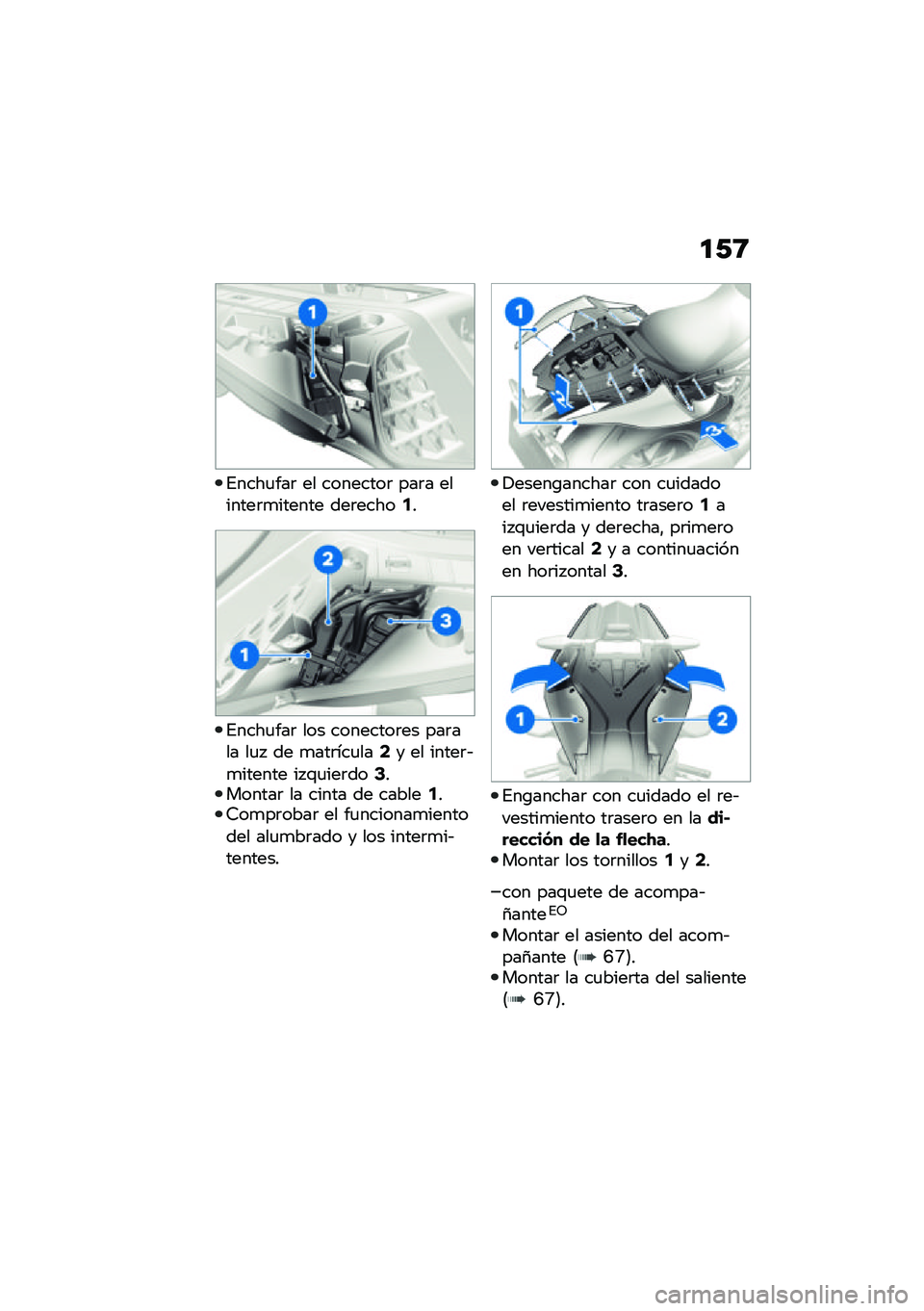 BMW MOTORRAD M 1000 RR 2021  Manual de instrucciones (in Spanish) �
�/�<
�%����
���	 �� ��������	 ���	� �������	�
������ ���	�����2�
�%����
���	 ��� ��������	�� ���	��� ��
�  �� �
���	���
���4� ��