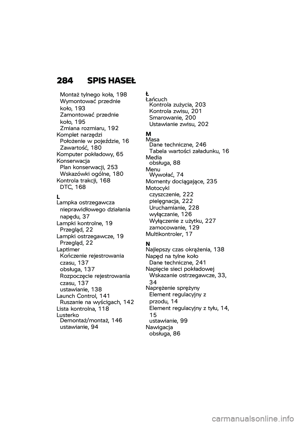 BMW MOTORRAD M 1000 RR 2021  Instrukcja obsługi (in Polish) ��E�" ��@�� �S����M
������ ������� �����
 �E�O�Q���\b������� �����
��������
 �E�O�B�"��\b������� �����
��������
 �E�O�M�"�\b���� ��
