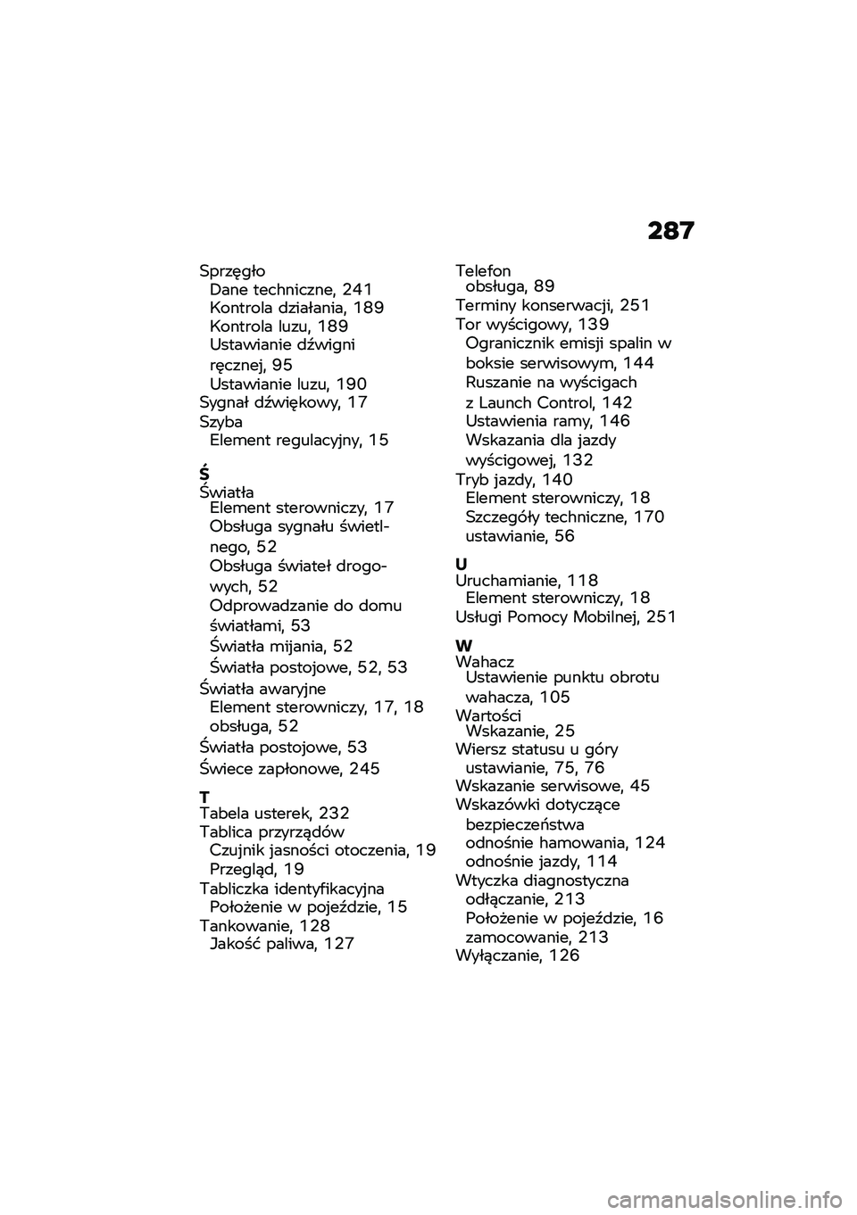 BMW MOTORRAD M 1000 RR 2021  Instrukcja obsługi (in Polish) ��E�D
�2����	����+��� ����#�������
 �0�I�E�6������� �
���������
 �E�Q�O�6������� �����
 �E�Q�O�9��������� �
�.�������	�����%�
 �O�M�9��