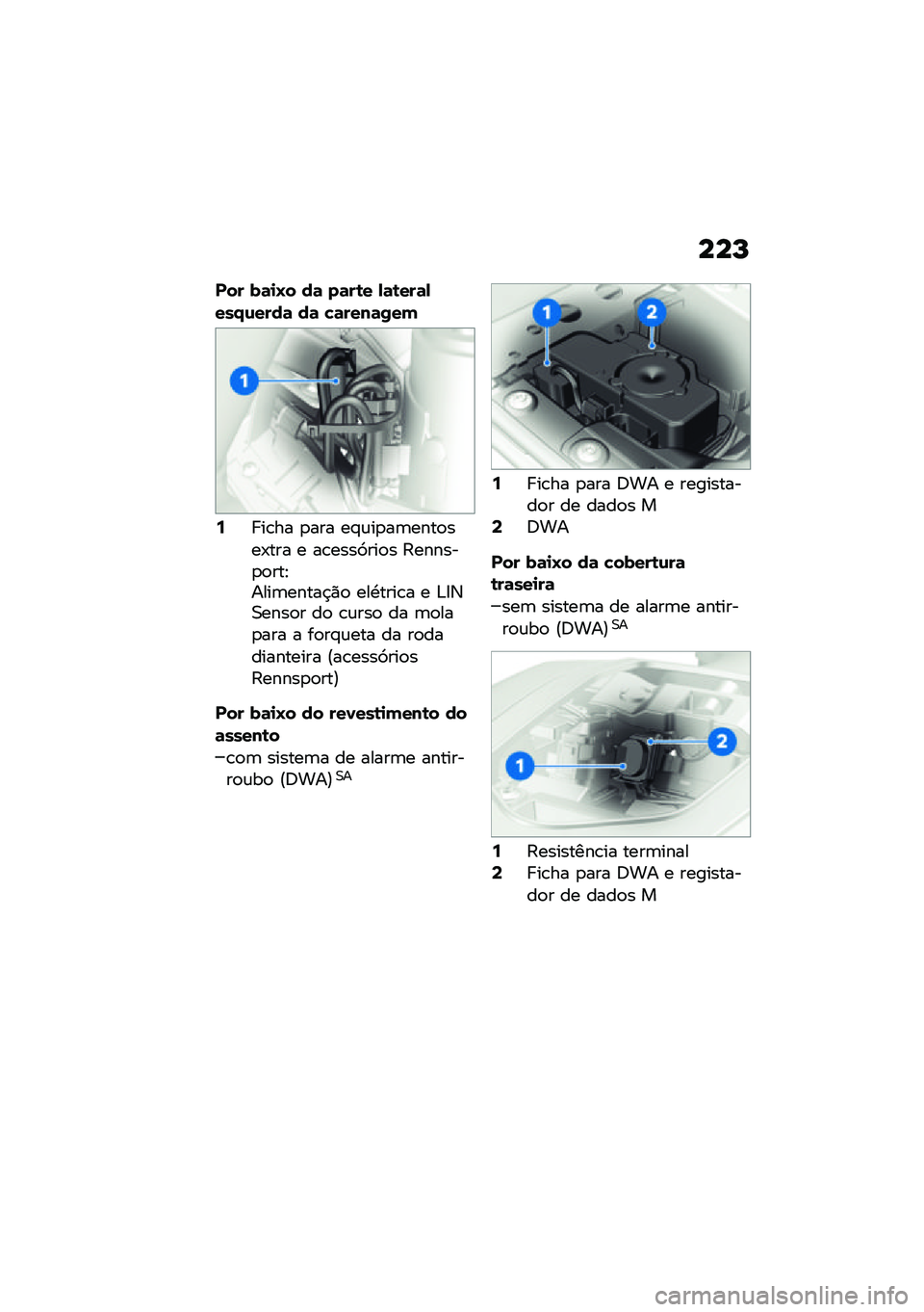 BMW MOTORRAD M 1000 RR 2021  Manual do condutor (in Portuguese) ���M
��� ��	�
�N� ��	 ��	��\b� �,�	�\b���	�,���.�\f����	 ��	 �!�	����	�/��
�6� ��\b�� �
��� ��#�\f��
��	����
���-��� � ��\b����3���
� �9������
�
�