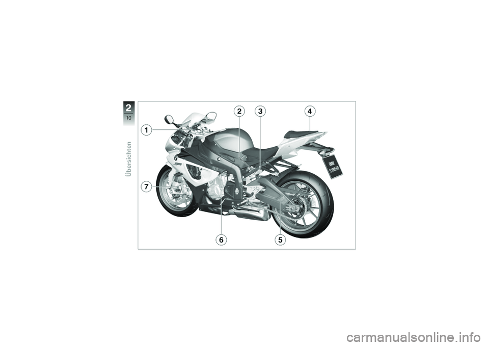 BMW MOTORRAD S 1000 RR 2010  Betriebsanleitung (in German) 
�(
��
��)�\f�
��
�����
� 