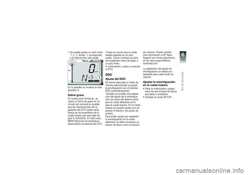 BMW MOTORRAD HP 4 2013  Manual de instrucciones (in Spanish) �,� ��
��� ��(�
����	 �
� �����	 ����	���. � ��5�" ����� ��5 ���	�	�������� �� �����	������&� �
�#� ���	����
�%� �� �������� �� �
�