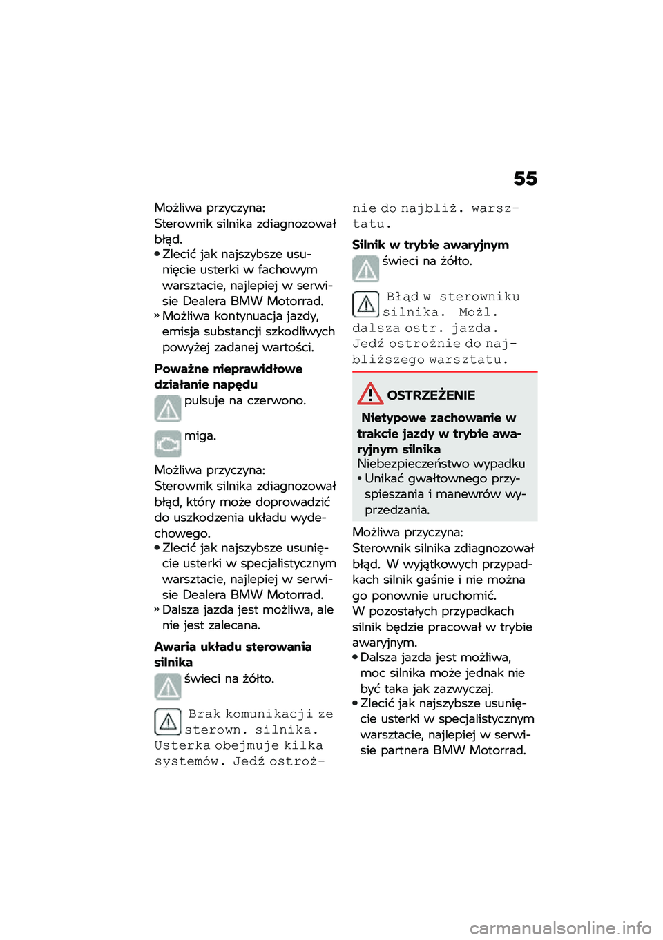 BMW MOTORRAD C 400 GT 2020  Instrukcja obsługi (in Polish) �2�2
������� ����������G
�1�������� ������� ��
�����������&��)�
�!�"����� �%�� ���%����&��� ����$���	��� ������� � �/���#��