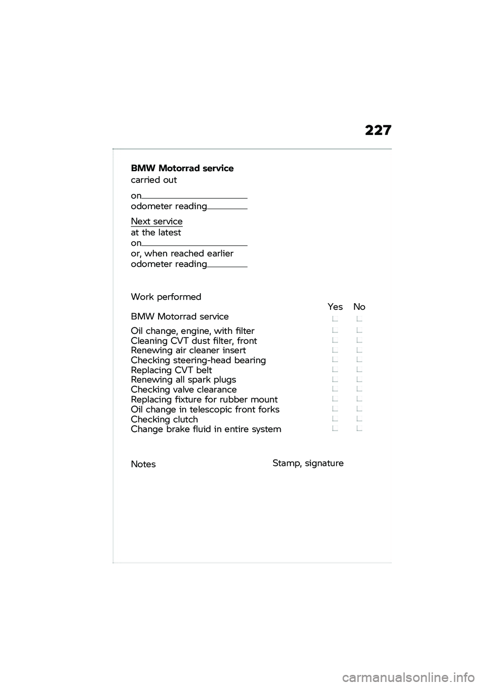 BMW MOTORRAD C 400 X 2021  Riders Manual (in English) ���9
��� �����
�
�� �	�\f�
�*�\b�"�\f
��	�\b�\b��� ���

��������
��\b �\b��	����
�/��;�
 ���\b�����	�
 �
�� �\f�	�
���
����\b�! ���� �\b��	���� ��
