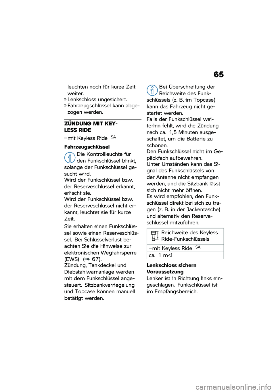 BMW MOTORRAD C 400 X 2020  Betriebsanleitung (in German) �4�/
�#�������\b �\b��� ��� � ���� �9����!�������"��\b� �	���#��	�	 ��\b���	���������\f�������	���#��	�	��# � �\f�\b�\b �\f����$�����\b �!���