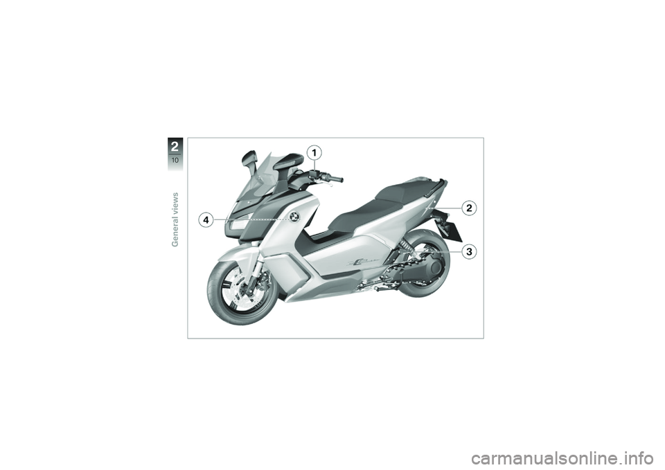 BMW MOTORRAD C EVOLUTION 2017  Riders Manual (in English) � 
�(�
�1���������!���"� 