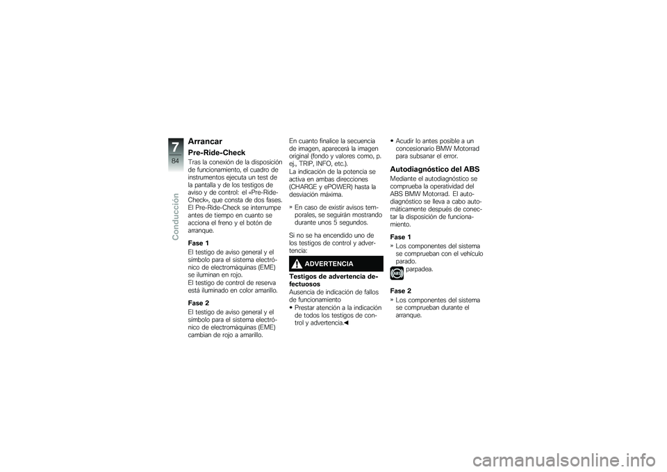 BMW MOTORRAD C EVOLUTION 2017  Manual de instrucciones (in Spanish) �\f���	��
�	�
�)���L�,����L�-�8��
�G
�9�	�� �� �����)��&� �� �� ����������&��� ��
�������
������" �� ��
���	� �������	�
�
����� ��(��