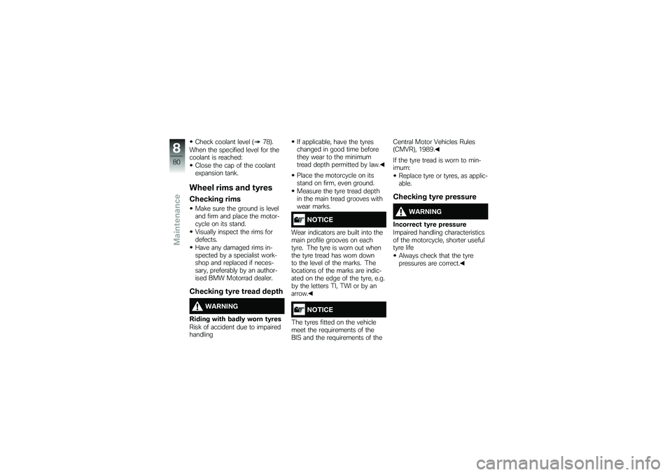 BMW MOTORRAD G 310 GS 2018  Riders Manual (in English) �1����! ����\f�	��
 �\f����\f �:�0�*�;�
���� �
�� �� ������� �\f����\f ���\b �
������\f�	��
 �� �\b��	�����H
�1�\f��� �
�� ��	�  �� �
�� ����\f�