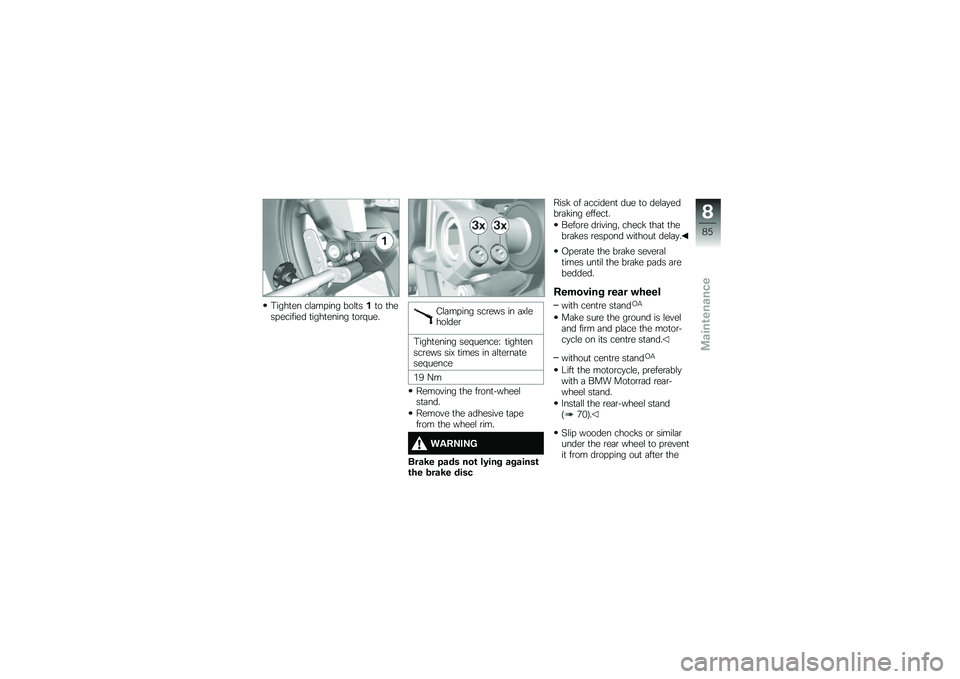 BMW MOTORRAD G 310 GS 2018  Riders Manual (in English) �#����
�� ��\f�	�� ��� ���\f�
���
� �
���� ������� �
����
����� �
��\b�$����1�\f�	�� ��� ���\b��� �� �	�>�\f����\f���\b
�#����
����� ���$