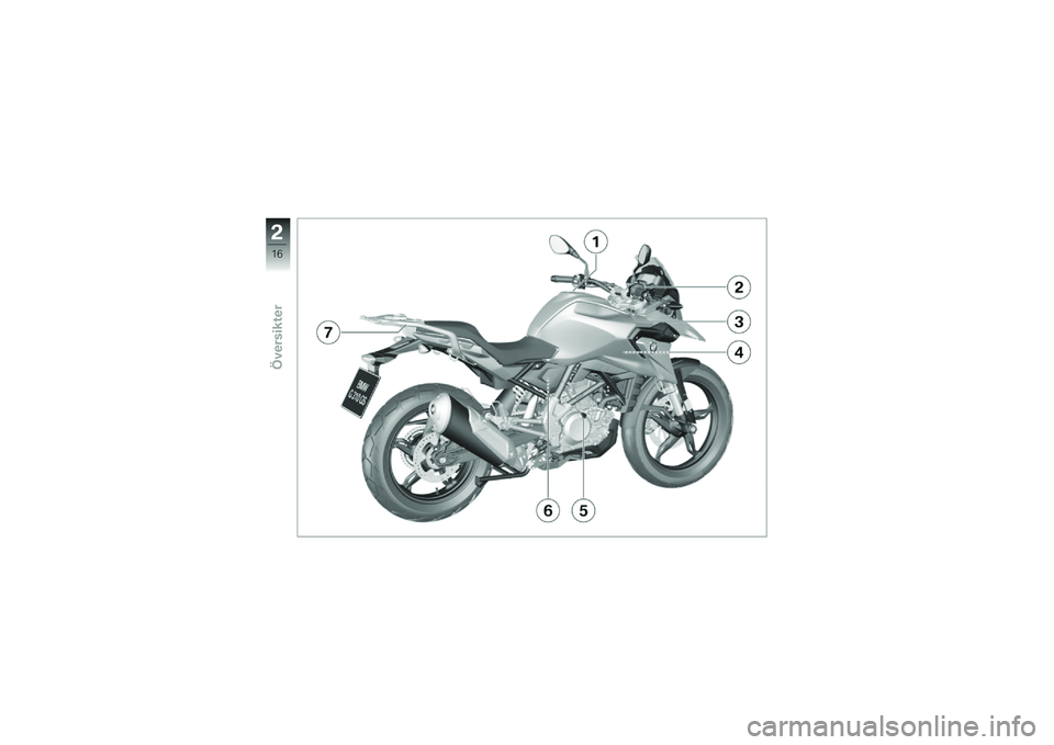BMW MOTORRAD G 310 GS 2018  Instruktionsbok (in Swedish) �
�*�1
�6�(�#�
���
��\f�
� 