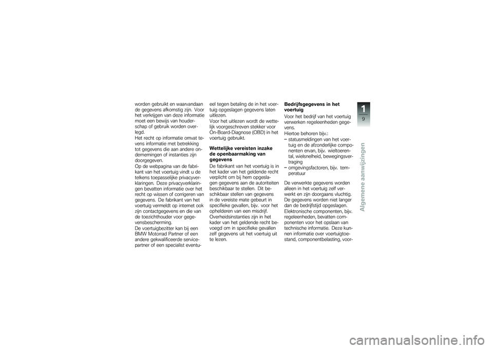 BMW MOTORRAD G 310 GS 2018  Handleiding (in Dutch) ����	�� �����\f��� �� ��
�
��
�
��	�
�
��	� �����
��� �
�������� ����� �#������ �
��������� �
�
� �	��� �������
������� ��� �