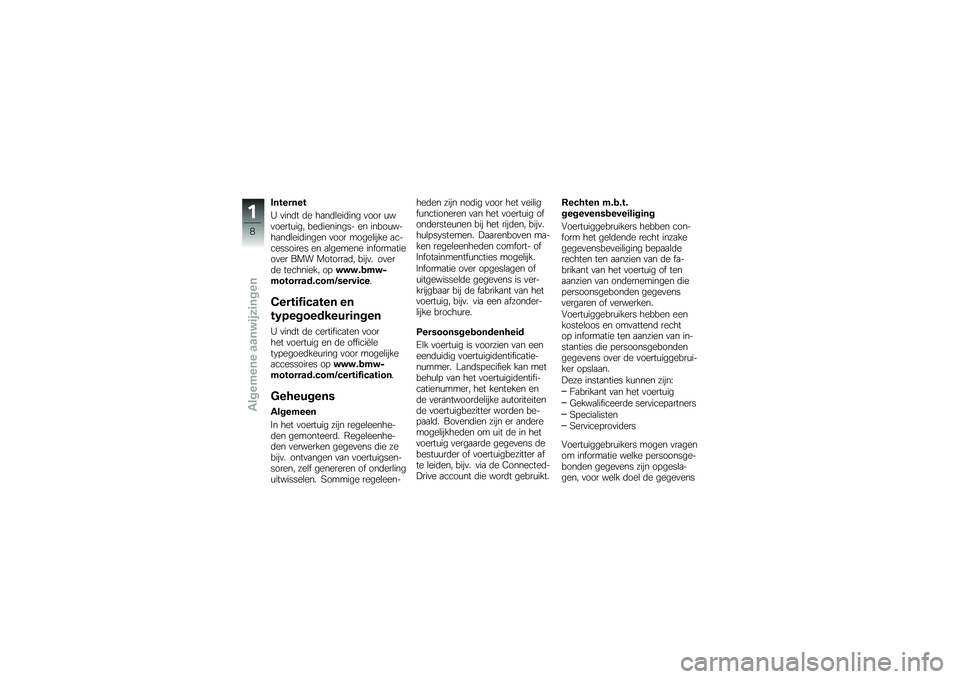 BMW MOTORRAD G 310 GS 2018  Handleiding (in Dutch) ��������
�0 �
���	� �	� ��
��	�\b���	��� �
��� �\f��
�����\f��� ���	�������� �� �����\f����
��	�\b���	����� �
��� �����\b���� �
��