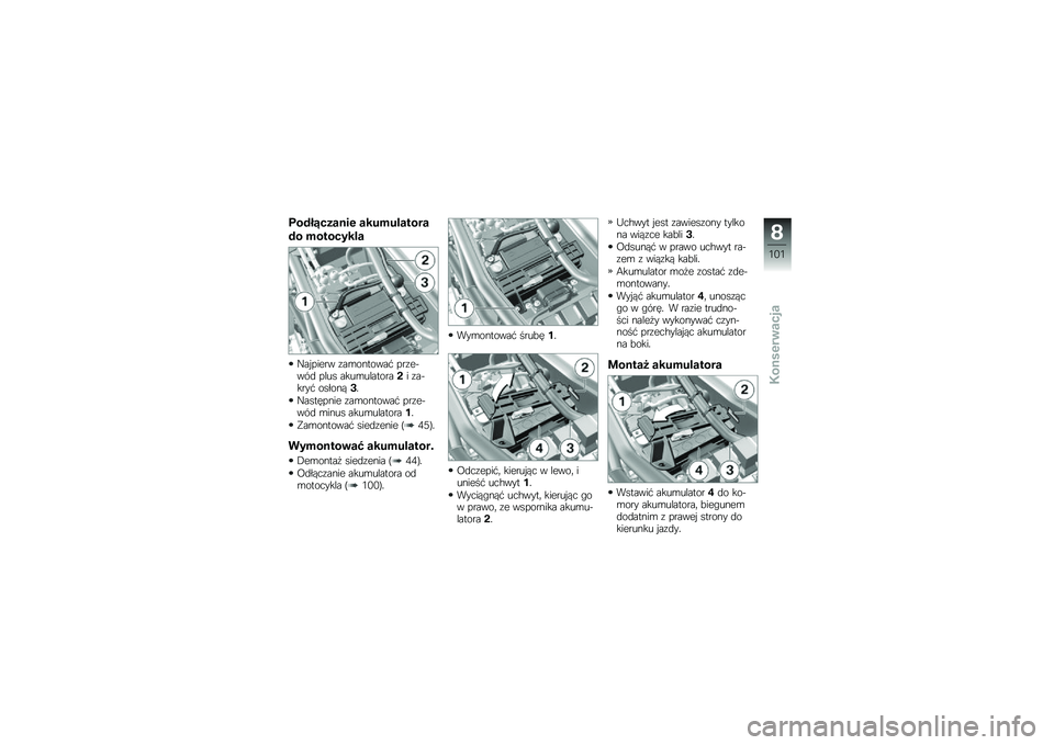 BMW MOTORRAD G 310 GS 2018  Instrukcja obsługi (in Polish) ���#��D����
��\f �����������
�#� ���������
�C�� ����� �\f��\b�������# ���\f��&���
 ���� ����\b��������"� �\f��&����# �������$�
�