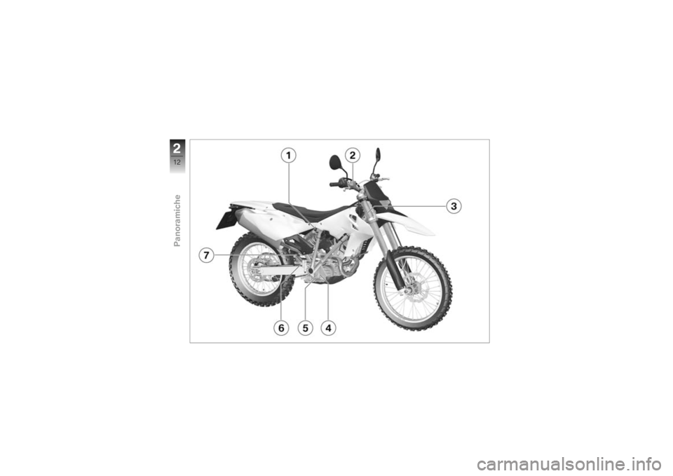BMW MOTORRAD G 450 X 2009  Libretto di uso e manutenzione (in Italian) �
�1�5
���
����
��
��� 
