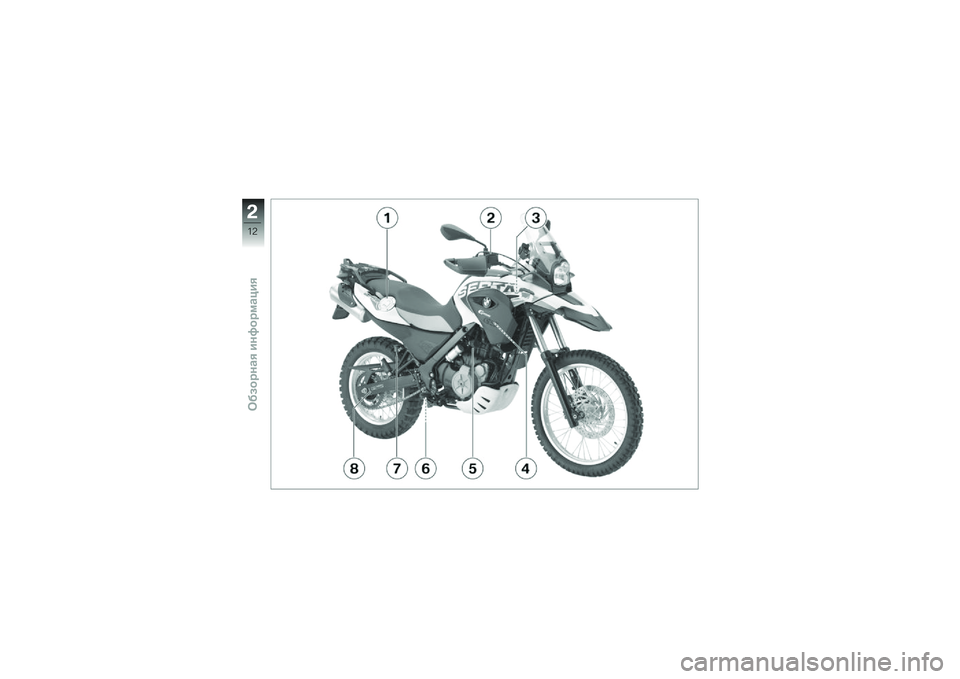BMW MOTORRAD G 650 GS Sertão 2014  Руководство по эксплуатации (in Russian) �$
�2�@
�7�������\b�����%���
�\b��� 