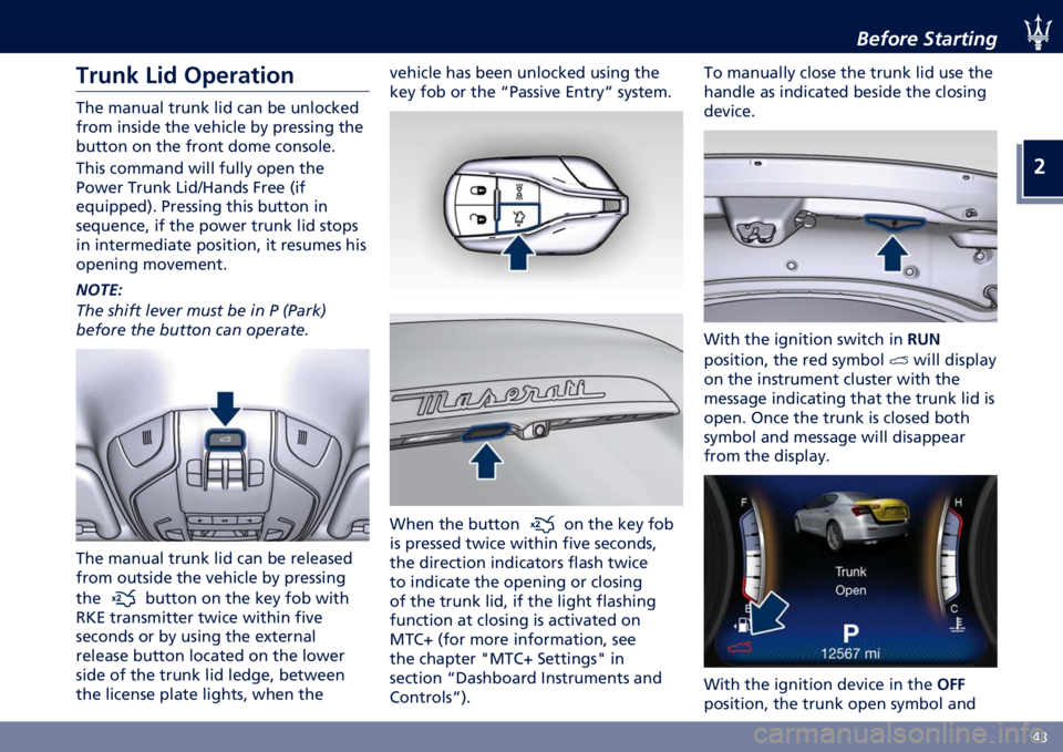 MASERATI GHIBLI 2020  Owners Manual �
�7�6
������ �*�������"
�7����B �8�
� �6�,����	�
�� ��� ���	��� ����	� ��� ���	 �� ��	������
���� ��	���� ��� �
������ �� �����