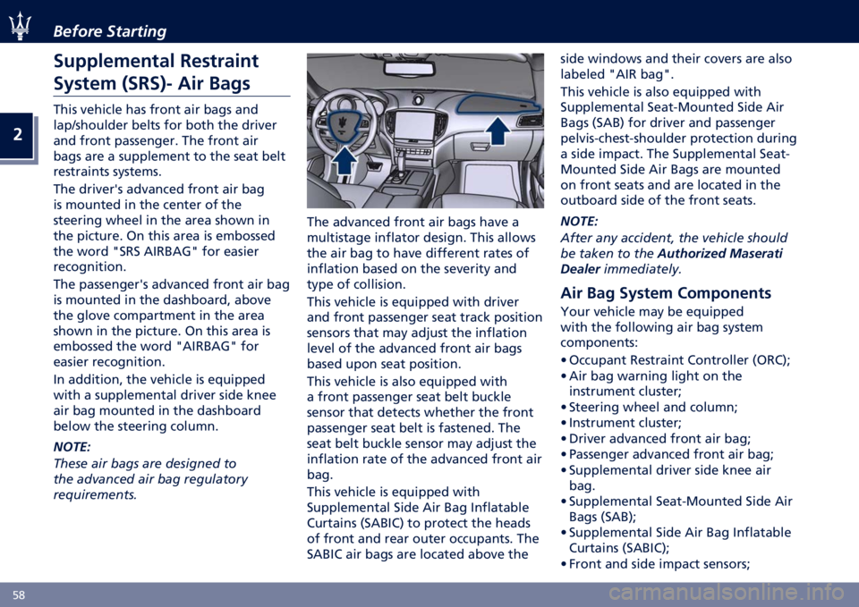 MASERATI GHIBLI 2020  Owners Manual �
�&�; ������ �*�������"
�"��,�,������	�� �/���	���
��	
�"�*��	�� �F�"�/�"�G�A �
�
� � ��#�
���� �
������ ��� ����	� ��� ���
� ��	�
����(��