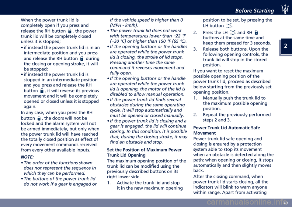 MASERATI QUATTROPORTE 2020  Owners Manual �
�6�=
������ �*�������"
����	 ��� ����� ����	� ��� ��
���������� ����	 �� ��� ����� ��	�
������� ��� �@�H ������	 � ��� �