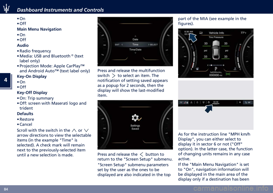 MASERATI GHIBLI 2022  Owners Manual �
�9�4 �����0����	 ������
����� ���	 �!�������
�A ��	
�A ���
��
�� ��
�� �4�
�+��$�
����
�A ��	
�A ���
�����
�A �=���� ����!���	��
�A �,�