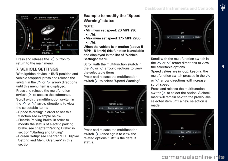MASERATI GHIBLI 2023  Owners Manual �
�9�8
��
���)��
�� �"�������
��� �
�� �*�������
�%���� ��	� ������� ��� ������	 ��
������	 �� ��� ����	 ���	��
�� �%�-�A�"�*�;�- �(�