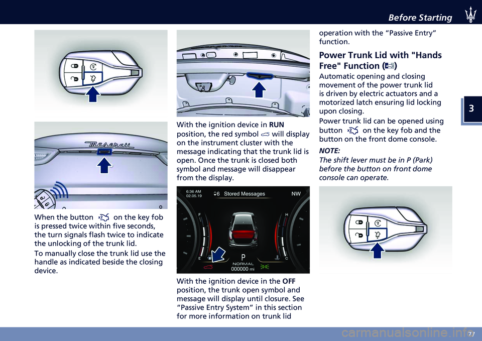 MASERATI QUATTROPORTE 20222  Owners Manual �
�8�8
�)��*��� �+�������
�(���	 ��� ������	 ��	 ��� ��� ���
�� ������� ����� ������	 ���
� �����	���
��� ����	 ���
�	��� ���