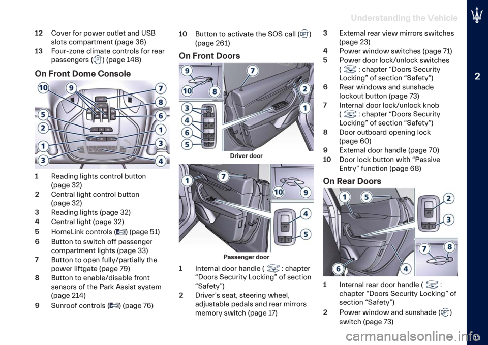 MASERATI QUATTROPORTE 2023  Owners Manual �
�H�3
�#���
����
�����$ ���
 �%�
�����

�� ���
�� ��� ����� ������ ��	� �6��.
����� ����������	� �;���
� �3�&�<
�� �"����� ��	� ���