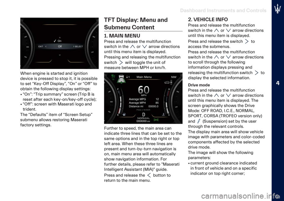 MASERATI QUATTROPORTE 2023  Owners Manual �
�G�3
��
���)��
�� �"�������
��� �
�� �*�������
�(���	 ��	�
��	� �� ������� ��	� ��
�	�����	
���
��� �� ������� �� ���� ��� �� �