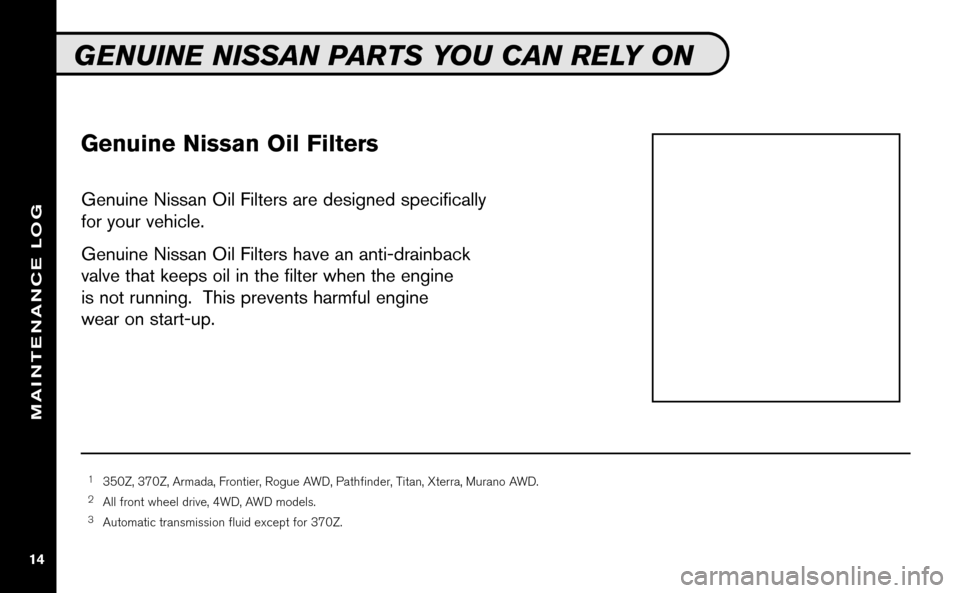 NISSAN VERSA HATCHBACK 2009 1.G Service And Maintenance Guide 