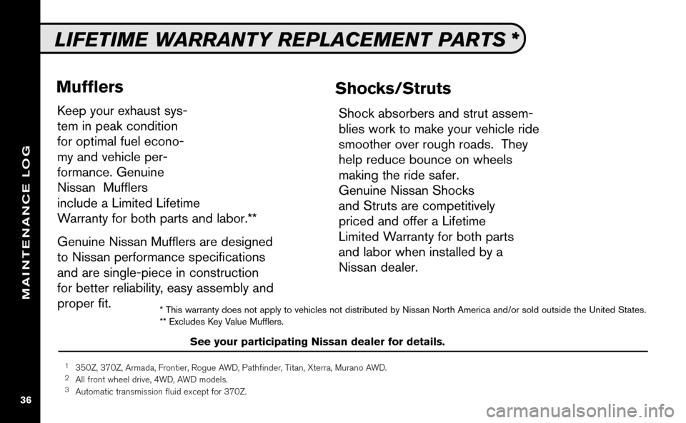NISSAN VERSA HATCHBACK 2009 1.G Service And Maintenance Guide 