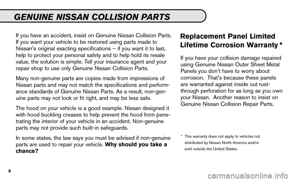 NISSAN VERSA HATCHBACK 2009 1.G Service And Maintenance Guide 