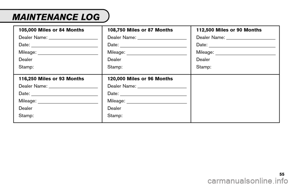 NISSAN VERSA HATCHBACK 2010 1.G Service And Maintenance Guide 