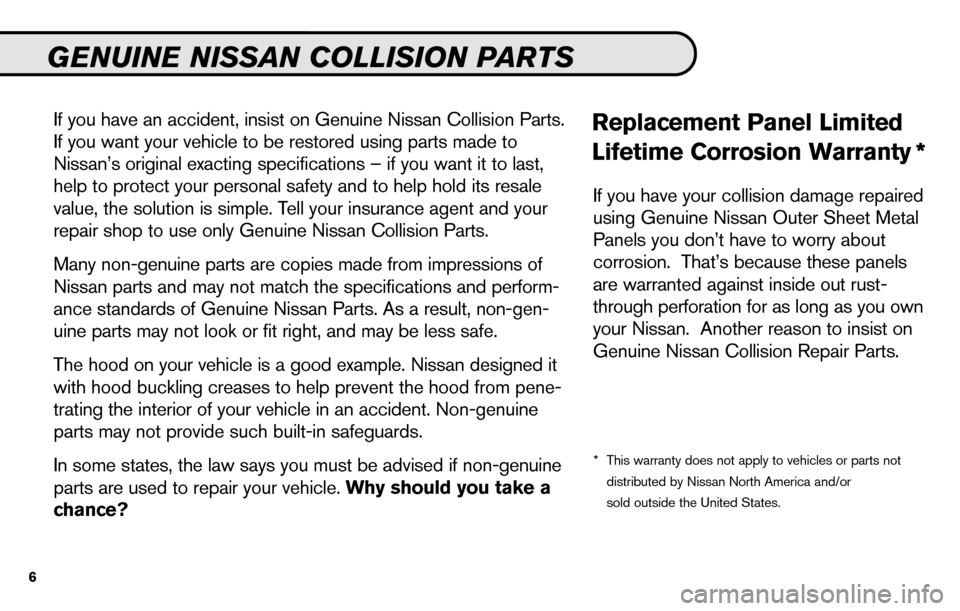 NISSAN VERSA HATCHBACK 2010 1.G Service And Maintenance Guide 