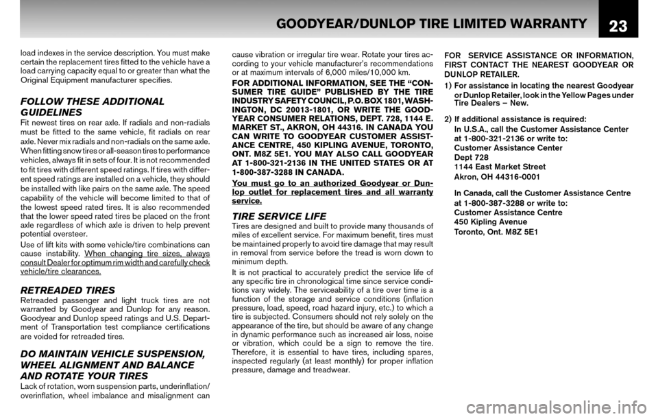 NISSAN CUBE 2010 3.G Warranty Booklet 